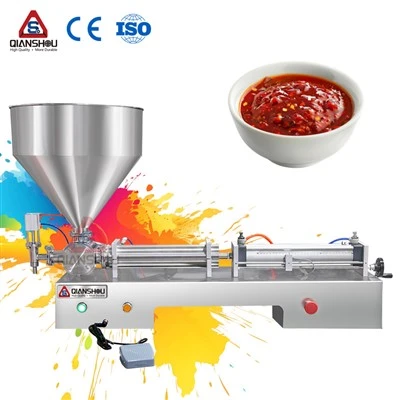 Máquina llenadora de salsa de chile