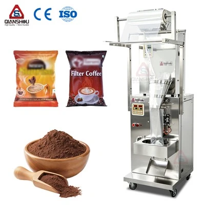 Máquina empacadora de café en polvo