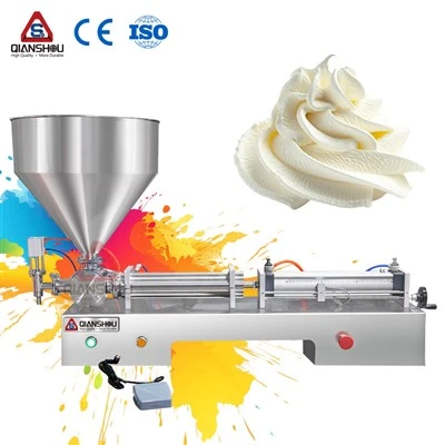 Máquina llenadora de pasta de crema